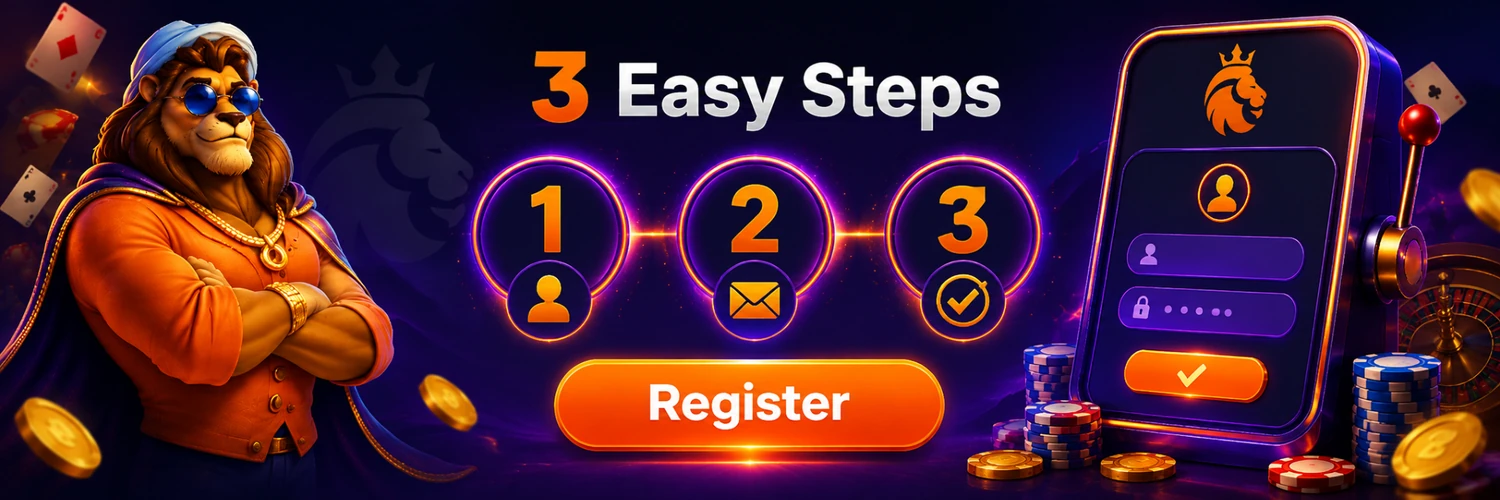 Nine Casino registration steps banner used in this independent UK review